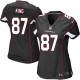 Women Nike Arizona Cardinals &87 Jeff King Elite Black Alternate NFL Jersey