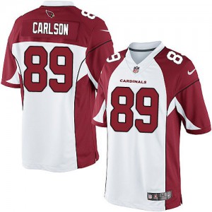 Jeunesse Nike Cardinals de l'Arizona # 89 John Carlson Élite blanc NFL Maillot Magasin