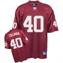 Reebok Arizona Cardinals &40 Pat Tillman Red Team Color Premier EQT Throwback NFL Jersey