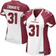 Women Nike Arizona Cardinals &31 Antonio Cromartie Elite White NFL Jersey
