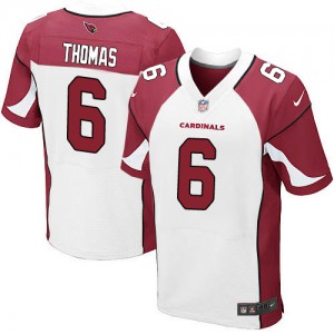 Hommes Nike Arizona Cardinals # 6 Logan Thomas Élite blanc NFL Maillot Magasin