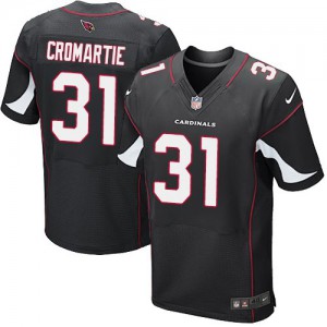 Hommes Nike Arizona Cardinals # 31 Antonio Cromartie Élite noir alternent NFL Maillot Magasin Hommes Nike Arizona Cardinals # 31 Antonio Cromartie Élite noir alternent NFL Maillot Magasin