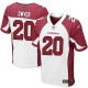 Men Nike Arizona Cardinals &20 Jonathan Dwyer Elite White NFL Jersey