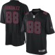 Hommes Nike Atlanta Falcons # 88 Tony Gonzalez Élite Noir Impact NFL Maillot Magasin