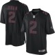 Men Nike Atlanta Falcons &2 Matt Ryan Elite Black Impact NFL Jersey