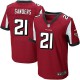 Men Nike Atlanta Falcons &21 Deion Sanders Elite Red Team Color NFL Jersey