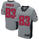 Men Nike Atlanta Falcons &83 Harry Douglas Elite Grey Shadow NFL Jersey