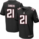 Men Nike Atlanta Falcons &21 Deion Sanders Elite Black Alternate NFL Jersey