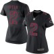 Women Nike Atlanta Falcons &2 Matt Ryan Elite Black Impact NFL Jersey