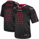 Men Nike Atlanta Falcons &2 Matt Ryan Elite Lights Out Black NFL Jersey