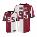 Men Nike Atlanta Falcons &95 Jonathan Babineaux Elite Team/Road Two Tone NFL Jersey