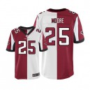 Men Nike Atlanta Falcons &25 William Moore Elite Team/Road Two Tone NFL Jersey