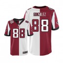Men Nike Atlanta Falcons &88 Tony Gonzalez Elite Team/Road Two Tone NFL Jersey
