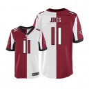 Men Nike Atlanta Falcons &11 Julio Jones Elite Team/Road Two Tone NFL Jersey