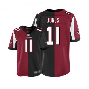 Hommes Nike Atlanta Falcons # 11 Julio Jones élite Team/remplaçant deux tonnes NFL Maillot Magasin