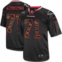 Men Nike Atlanta Falcons &71 Kroy Biermann Elite Black Camo Fashion NFL Jersey
