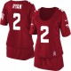 Women Nike Atlanta Falcons &2 Matt Ryan Elite Red Breast Cancer Awareness NFL Jersey
