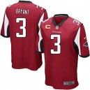 Youth Nike Atlanta Falcons &3 Matt Bryant Elite Red Team Color C Patch NFL Jersey