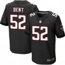 Men Nike Atlanta Falcons &52 Akeem Dent Elite Black Alternate NFL Jersey
