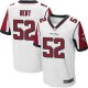 Men Nike Atlanta Falcons &52 Akeem Dent Elite White NFL Jersey