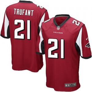 Falcons d'Atlanta de jeunesse Nike # 21 Desmond Trufant Élite rouge couleur NFL maillot de Team Falcons d'Atlanta de jeunesse Nike # 21 Desmond Trufant Élite rouge couleur NFL maillot de Team