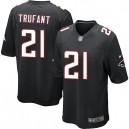 Youth Nike Atlanta Falcons &21 Desmond Trufant Elite Black Alternate NFL Jersey