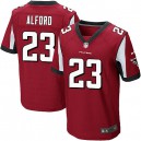 Men Nike Atlanta Falcons &23 Robert Alford Elite Red Team Color NFL Jersey