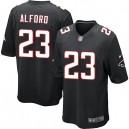 Youth Nike Atlanta Falcons &23 Robert Alford Elite Black Alternate NFL Jersey
