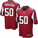 Youth Nike Atlanta Falcons &50 Osi Umenyiora Elite Red Team Color NFL Jersey