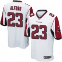 Youth Nike Atlanta Falcons &23 Robert Alford Elite White NFL Jersey