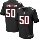 Men Nike Atlanta Falcons &50 Osi Umenyiora Elite Black Alternate NFL Jersey