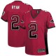 Women Nike Atlanta Falcons &2 Matt Ryan Elite Red Drift Fashion NFL Jersey