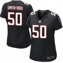 Women Nike Atlanta Falcons &50 Osi Umenyiora Elite Black Alternate NFL Jersey