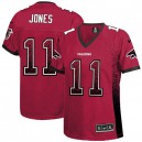 Women Nike Atlanta Falcons &11 Julio Jones Elite Red Drift Fashion NFL Jersey