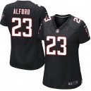 Women Nike Atlanta Falcons &23 Robert Alford Elite Black Alternate NFL Jersey