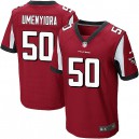 Men Nike Atlanta Falcons &50 Osi Umenyiora Elite Red Team Color NFL Jersey