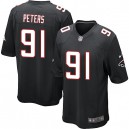 Youth Nike Atlanta Falcons &91 Corey Peters Elite Black Alternate NFL Jersey