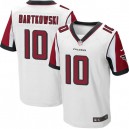 Men Nike Atlanta Falcons &10 Steve Bartkowski Elite White NFL Jersey
