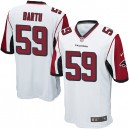 Youth Nike Atlanta Falcons &59 Joplo Bartu Elite White NFL Jersey