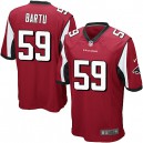 Youth Nike Atlanta Falcons &59 Joplo Bartu Elite Red Team Color NFL Jersey