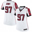 Women Nike Atlanta Falcons &97 Peria Jerry Elite White NFL Jersey