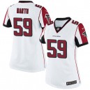 Women Nike Atlanta Falcons &59 Joplo Bartu Elite White NFL Jersey