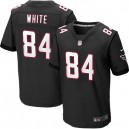 Men Nike Atlanta Falcons &84 Roddy White Elite Black Alternate NFL Jersey