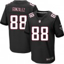 Men Nike Atlanta Falcons &88 Tony Gonzalez Elite Black Alternate NFL Jersey