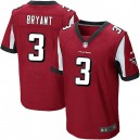 Men Nike Atlanta Falcons &3 Matt Bryant Elite Red Team Color NFL Jersey