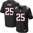 Men Nike Atlanta Falcons &25 William Moore Elite Black Alternate NFL Jersey