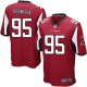 Youth Nike Atlanta Falcons &95 Jonathan Babineaux Elite Red Team Color NFL Jersey
