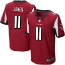 Men Nike Atlanta Falcons &11 Julio Jones Elite Red Team Color NFL Jersey