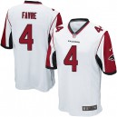 Youth Nike Atlanta Falcons &4 Brett Favre Elite White NFL Jersey