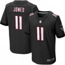 Men Nike Atlanta Falcons &11 Julio Jones Elite Black Alternate NFL Jersey